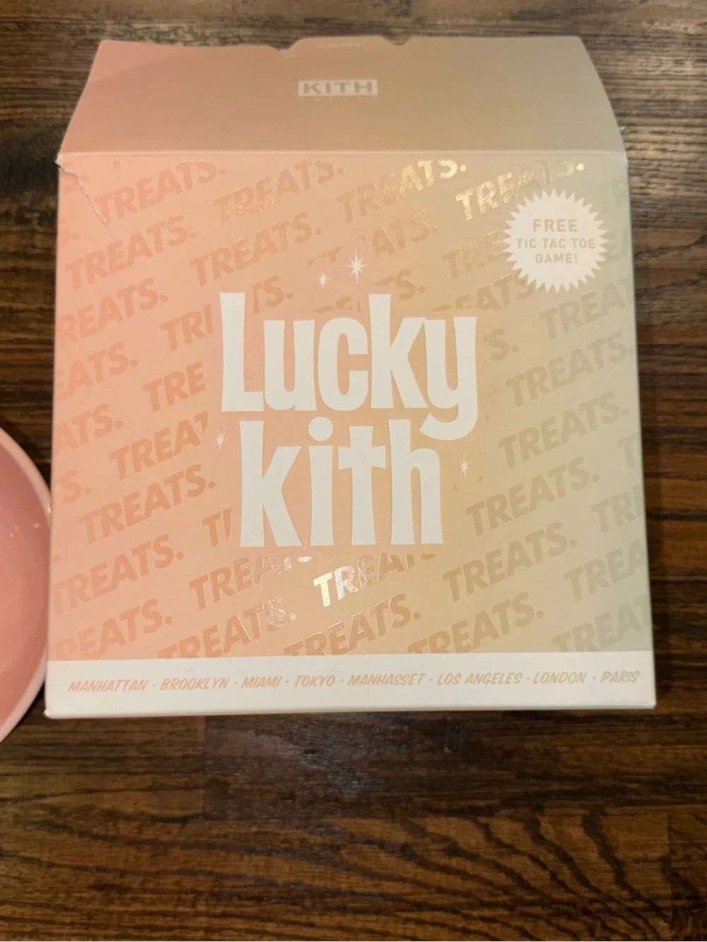 Kith For Lucky Charms Rain Cereal Bowl - Pink Kith Treats Kithmas Limited